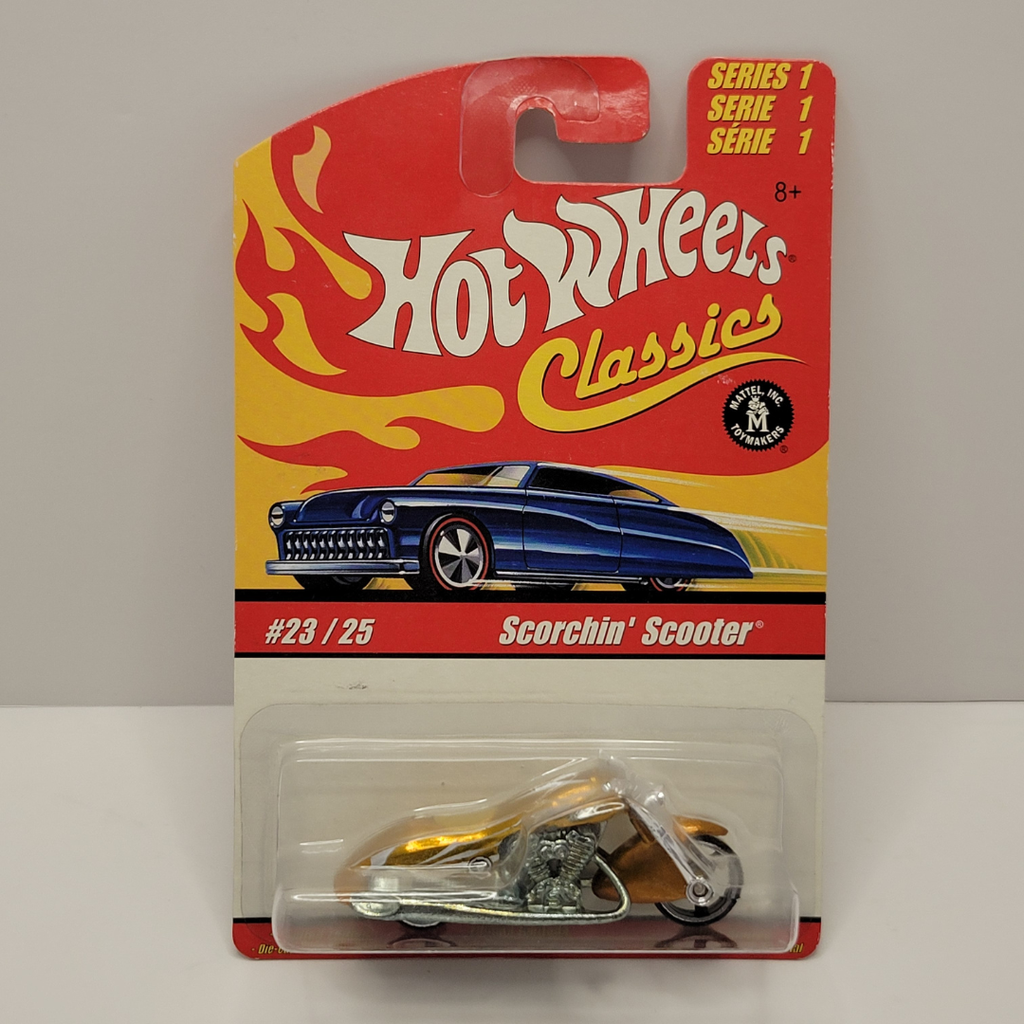 Hot Wheels Classics Series 1 Scorchin Scooter sacollection